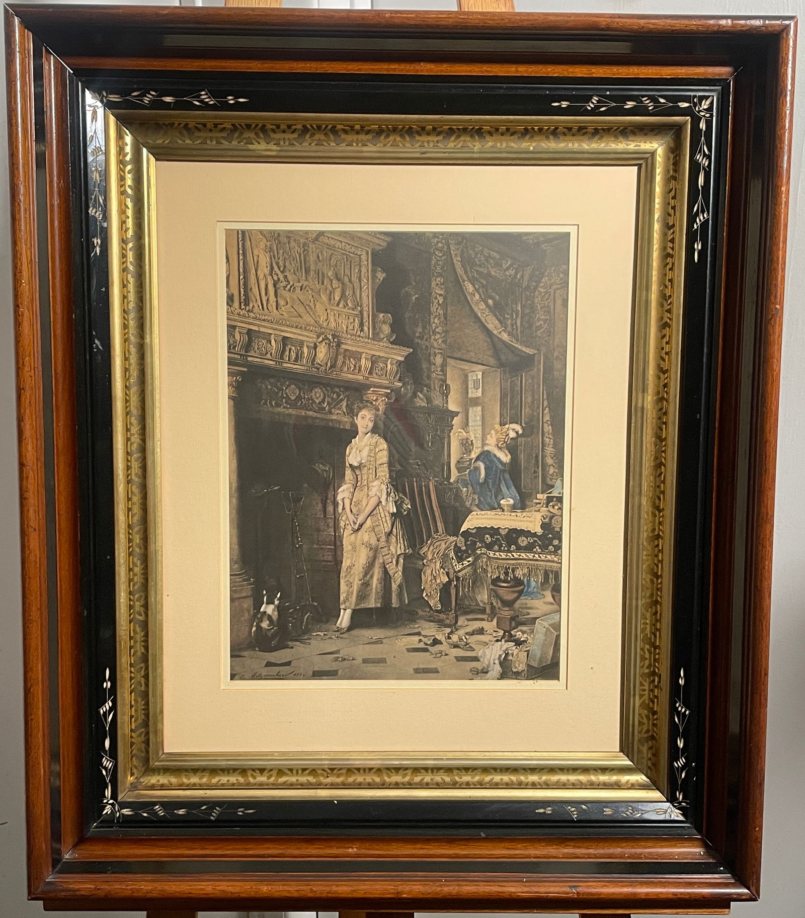 Emile Pierre Metzmacher 1884 Lithograph (1 of 5)