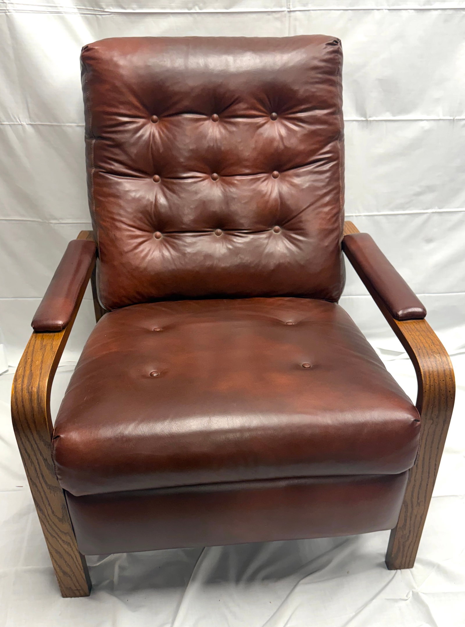 Vintage Danish-Style Reclining Lounge Chair (1 of 14)