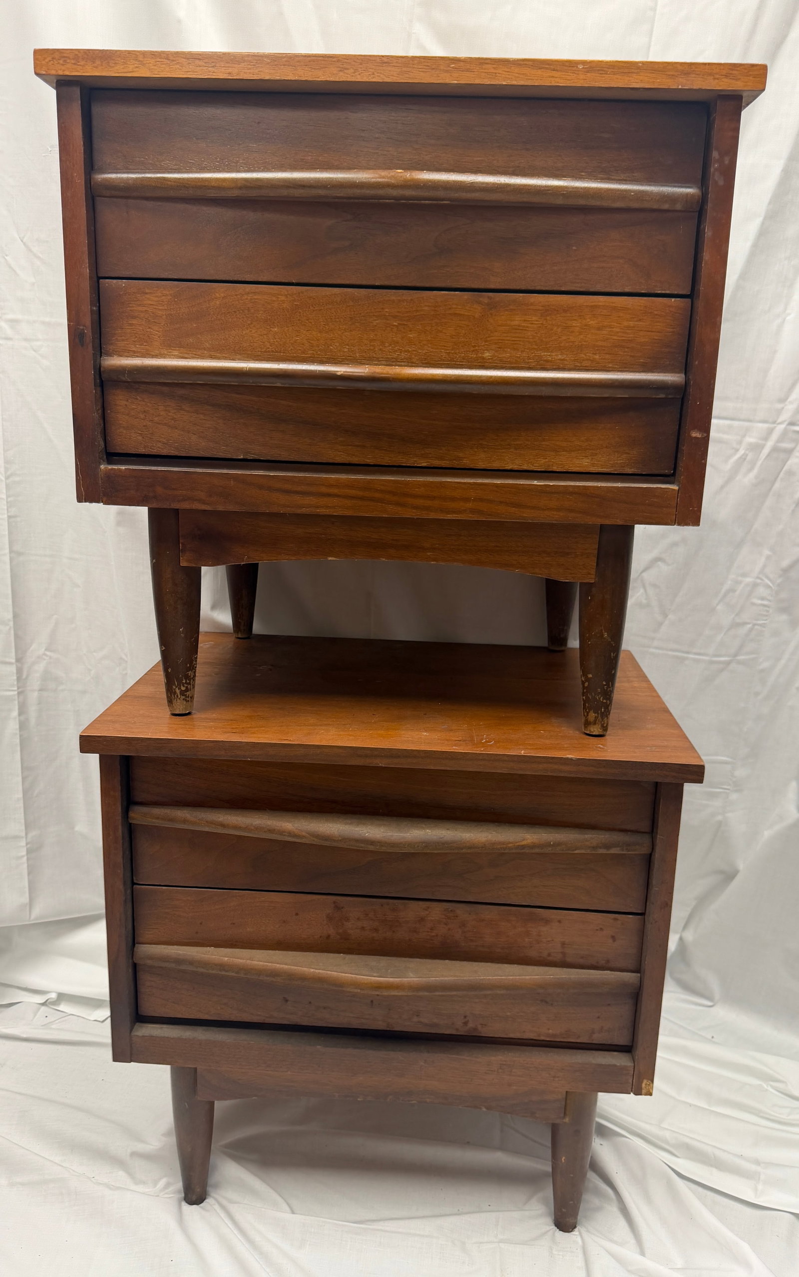 Vintage Mid Century Wooden Side Tables or night tables (1 of 18)