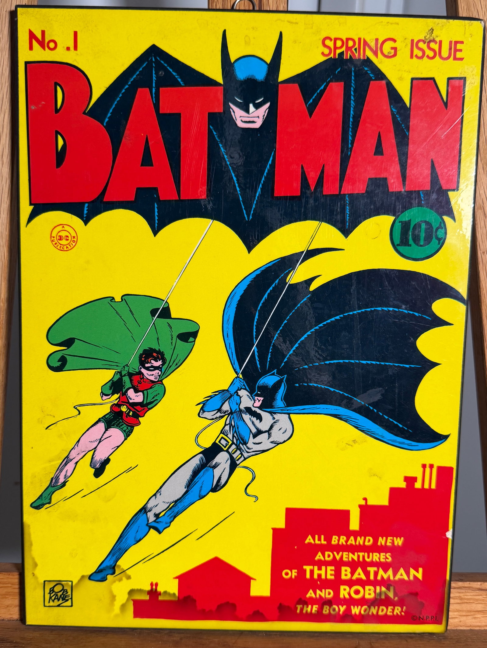 Vintage 1974 Studio One Batman #1 Classic Covers Wall Plaque (1 of 3)