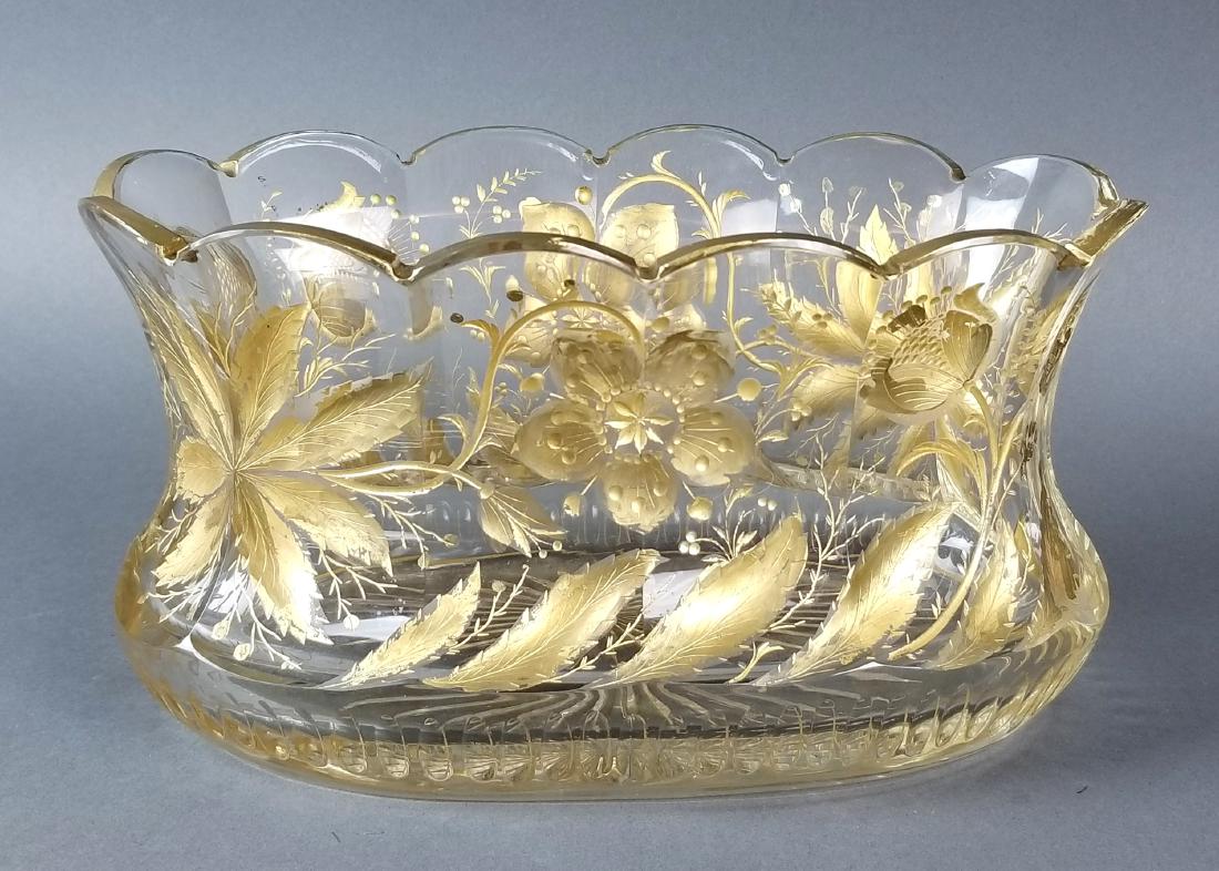Baccarat/ Moser Handcut Crystal Bowl (1 of 5)