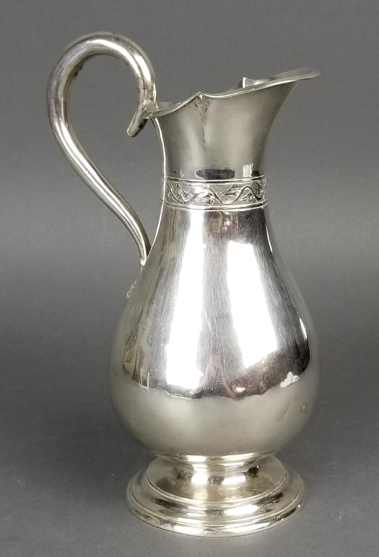 19th C. German Silver Pitcher (1 of 4)