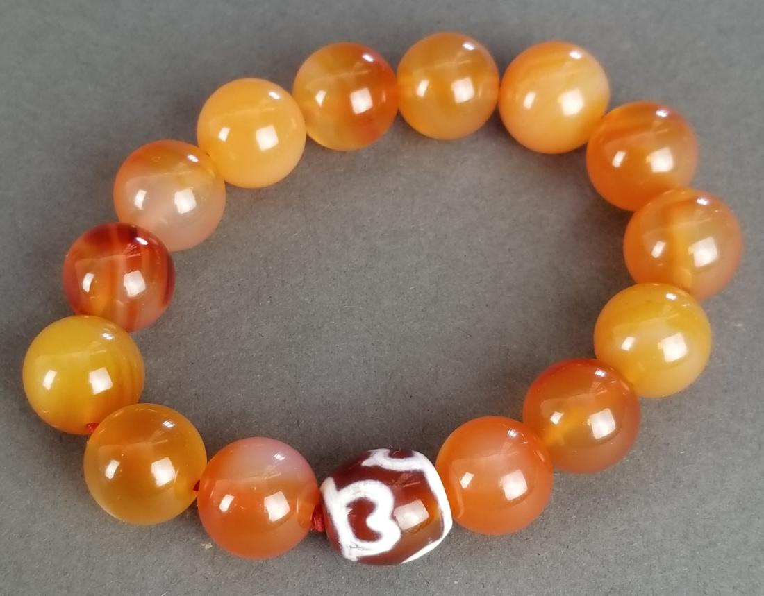 Chinese Agate Bracelet (1 of 3)