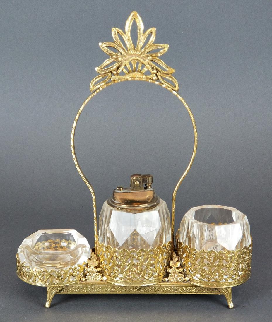 Brass Lighter Smoking Caddy (1 of 3)