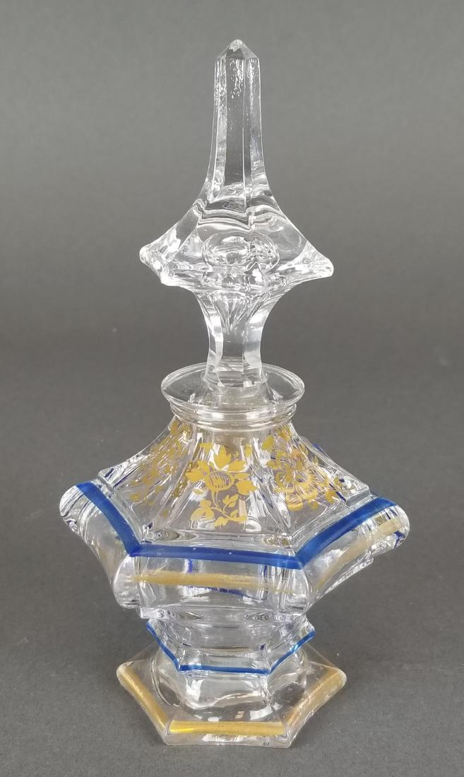19th C. Moser / Baccarat Crystal perfume Bottle (1 of 3)