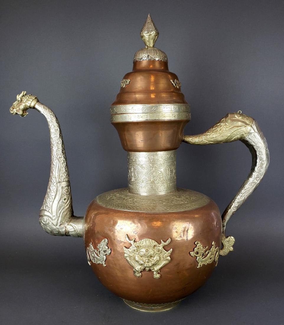 Large Islamic Copper Vessel (1 of 5)