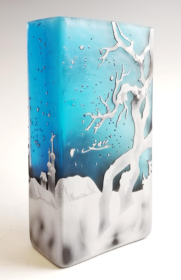 Galle Winter Scene Vase (1 of 5)