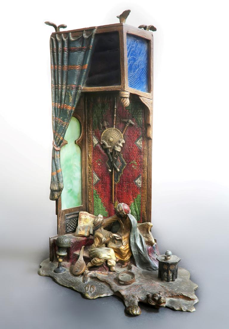 Anton Chotka Austrian Cold Painted Figural Orientalist (1 of 8)