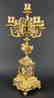 Late 19th C. 3 Pc. French Gilt Bronze and Enamel Louis - 9