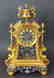 Exquisite French Champleve Enamel & Bronze Clockset, - 3
