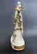 Large 19th C Marble Figural Enamel Gilt Bronze Mantel - 6