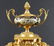 Late 19th C. 3 Pc. French Gilt Bronze and Enamel Louis - 6