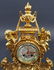Late 19th C. 3 Pc. Gilt Bronze Mounted Sevres Porcelain - 3
