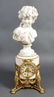 A Magnificent French Louis XVI Style Marble and Gilt