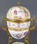 French Sevres Porcelain & Bronze Egg Shaped Vase - 2