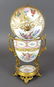 French Sevres Porcelain & Bronze Egg Shaped Vase - 5