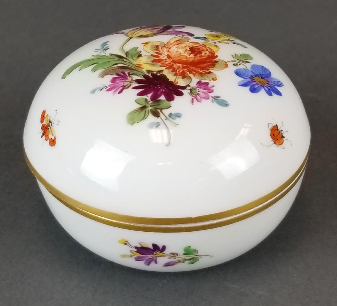 19th C. Meissen Covered Box (1 of 3)