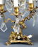 Pair of 19th C. Bronze and Crystal Candelabra Lamps - 5
