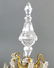 Pair of 19th C. Bronze and Crystal Candelabra Lamps - 6
