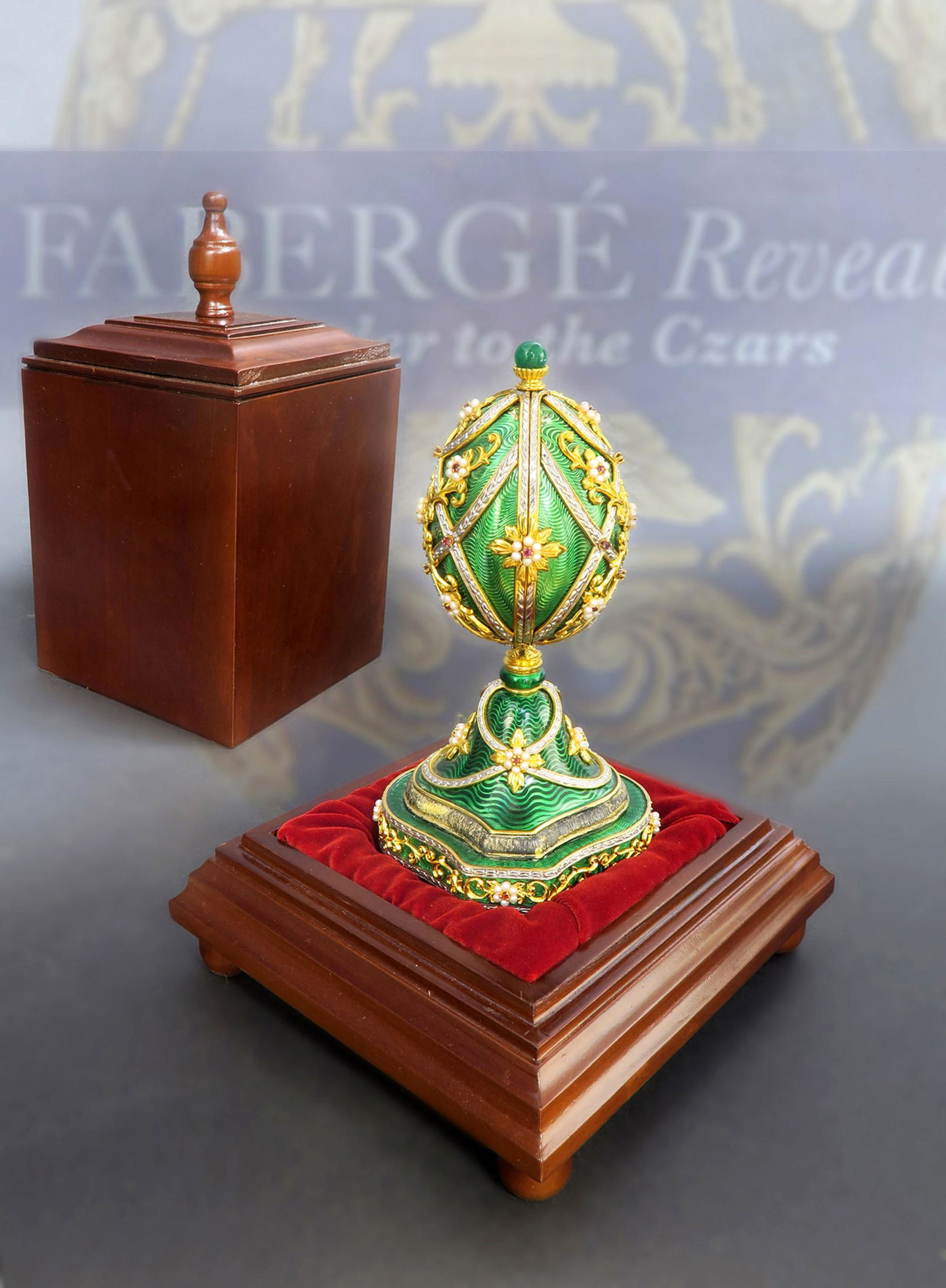 HOUSE OF FABERGE STERLING THE GARDEN OF JEWELS (1 of 7)