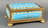 French Enamel and Bronze Handpainted Jewelry Box