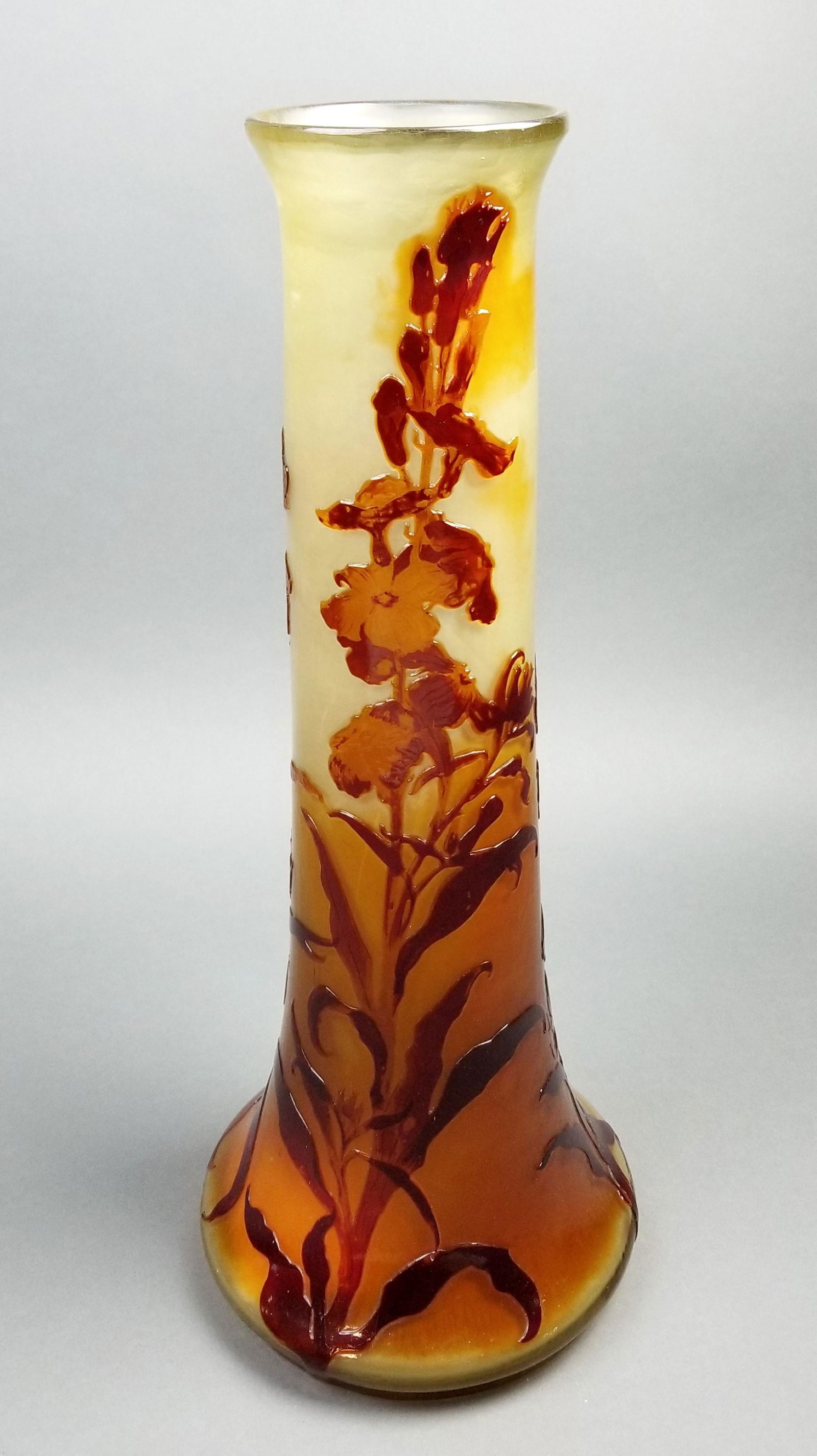 Large Galle Cameo Vase, Circa 1900 (1 of 8)