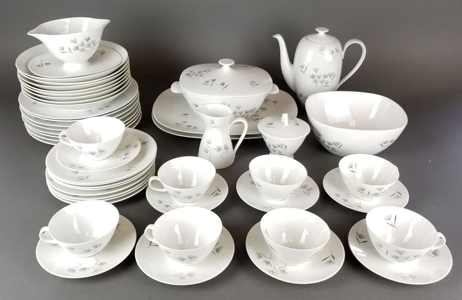 48 Pc. Rosenthal Porcelain Teaset (1 of 6)