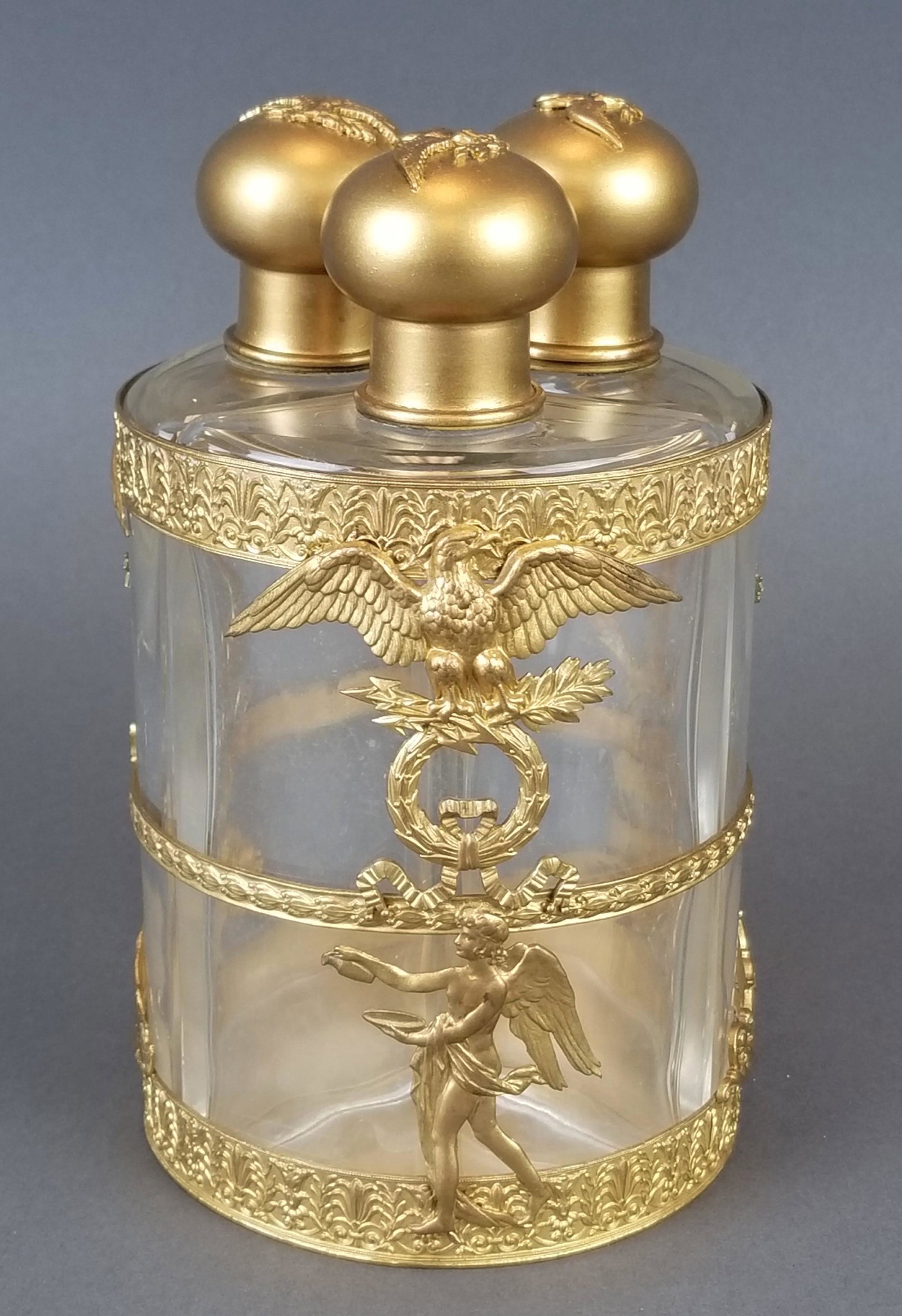 19th C. Large French Baccarat Liqour Set (1 of 4)