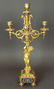 Exquisite French Champleve Enamel & Bronze Clockset, - 8