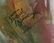 Large Jean Gabriel Domergue Oil on Canvas Circa 1950 - 3