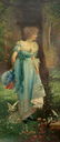 19th C. Hans Zatzka Oil on Canvas Signed - 2