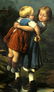 19th C Large Oil On Canvas Painting by John Edmund - 3