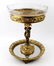 Large French Bronze & Crystal Centerpiece