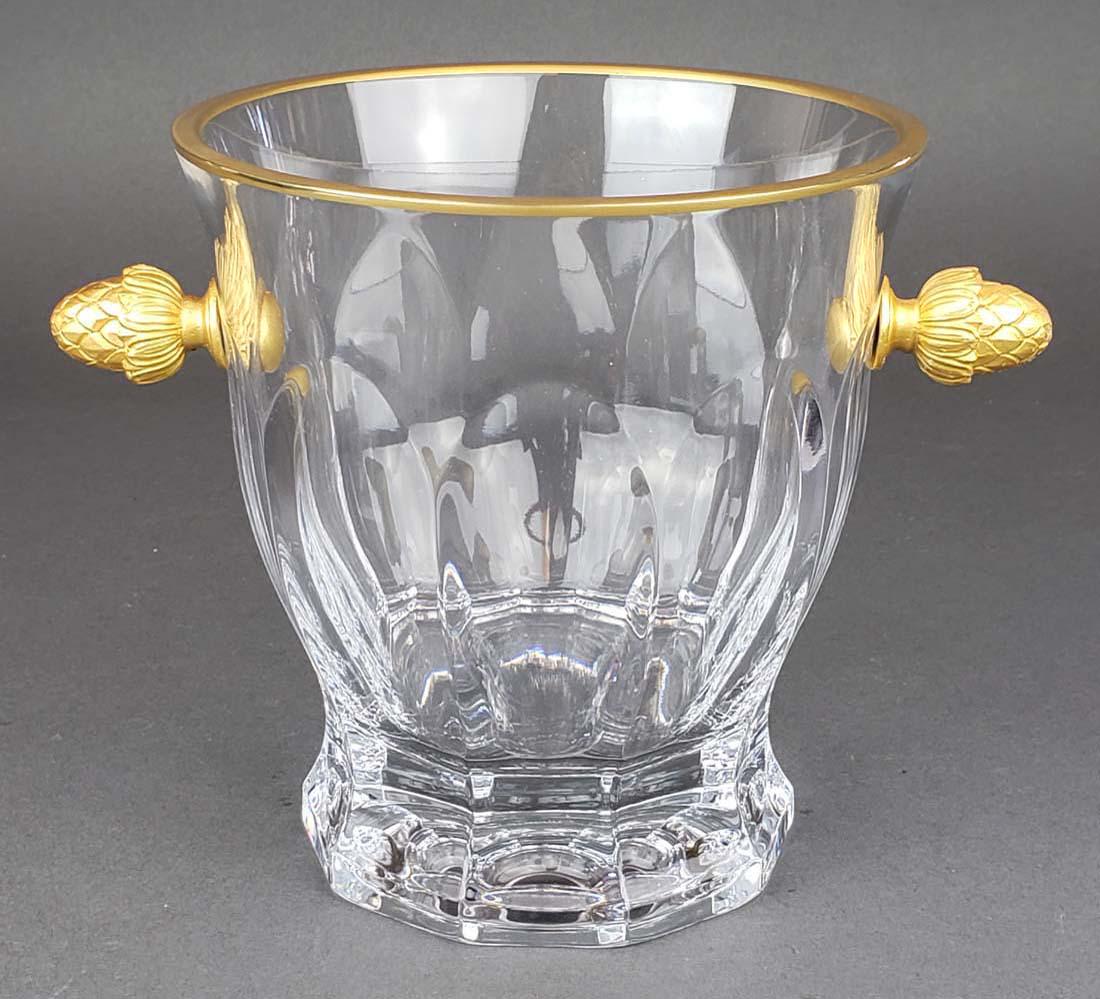 Faberge Atelier Crystal & Bronze Ice Bucket (1 of 4)