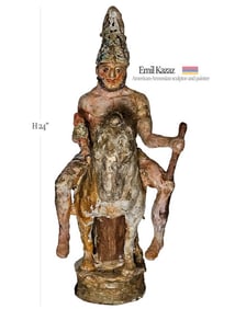Emil Kazaz Horseman Sculpture