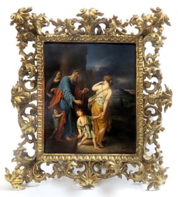 Very Fine & Large Berlin KPM Plaque