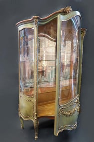 19th C. Large French Vitrine