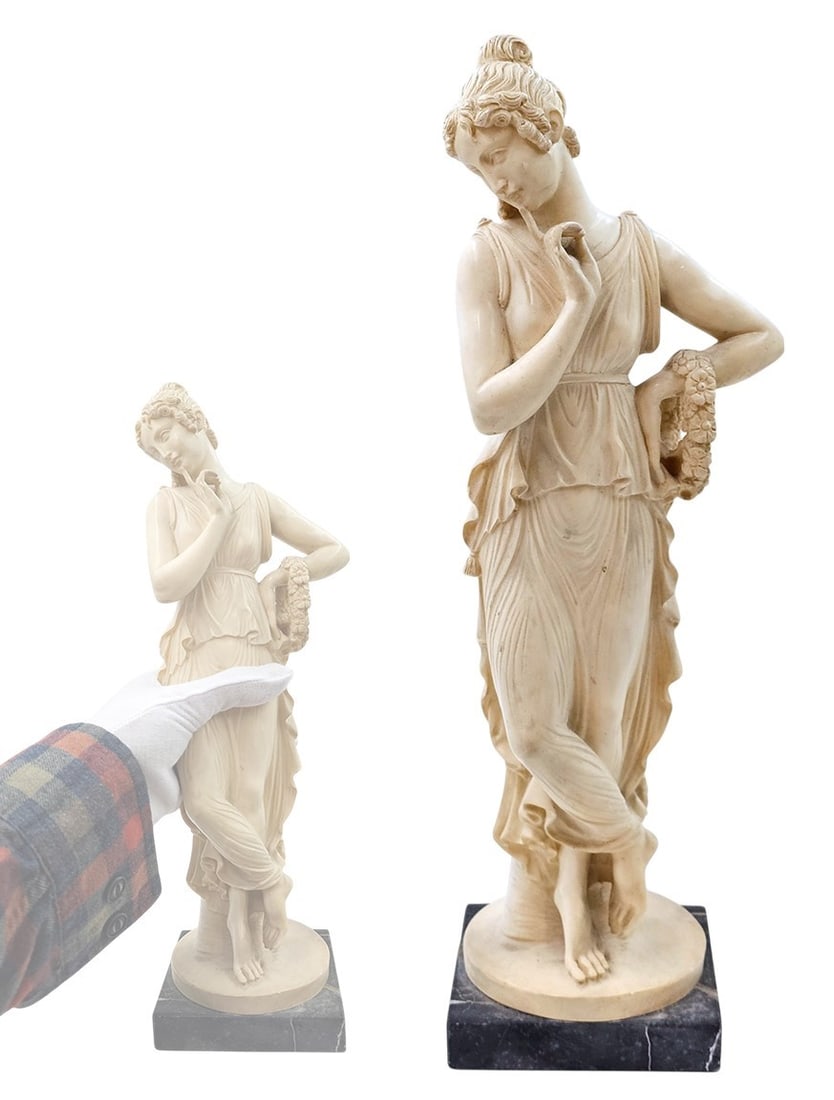 Greek Dancer Lady By Italian Sculptor Artist, G. Ruggeri (1 of 8)