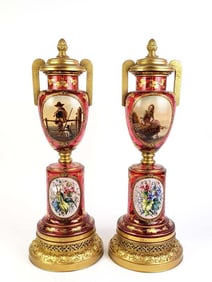 Pair of Bohemian Lamps