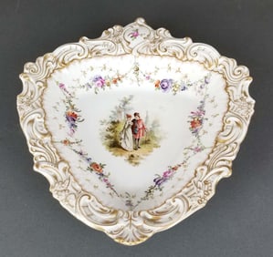 German Porcelain Plate
