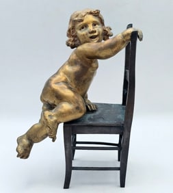 19th C. French Bronze Signed, L.N Paris