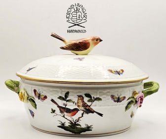 Hungarian Meissen Style Herend Figural Centerpiece