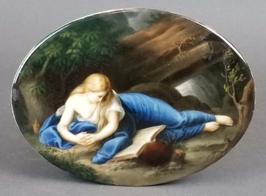 19th C. KPM Style Plaque