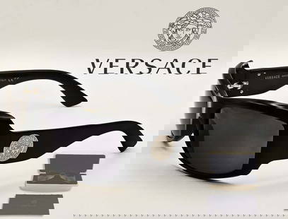 Versace Medusa Ve-4093 UV Protection Sunglasses: Versace Medusa Ve-4093 UV Protection Sunglasses. Versace medusa at both temples, Made in Italy.
