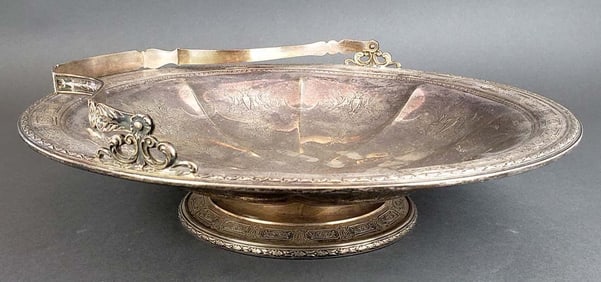 Sterling Silver Tray with Handle