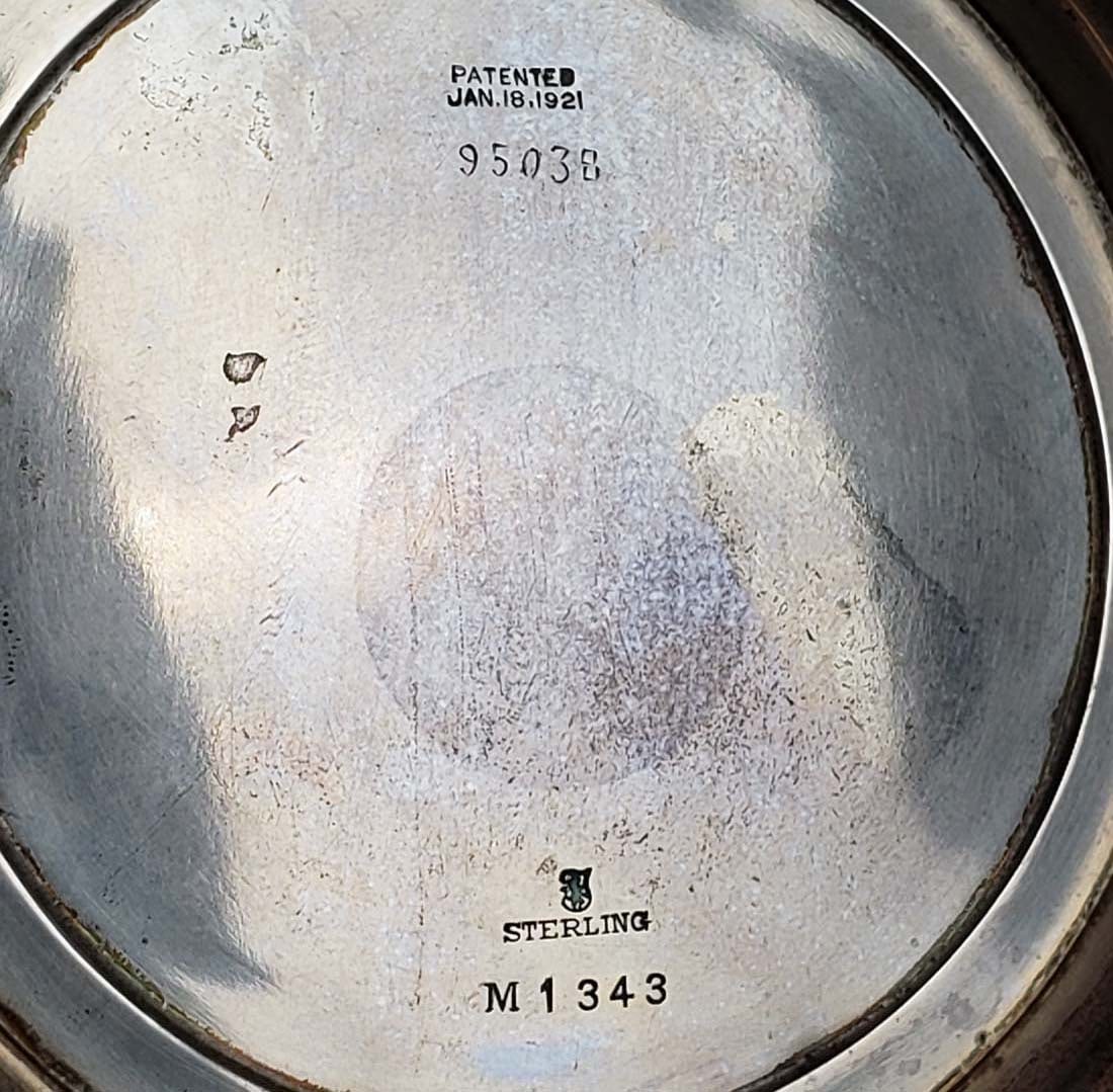 Sterling Silver Tray with Handle - 4