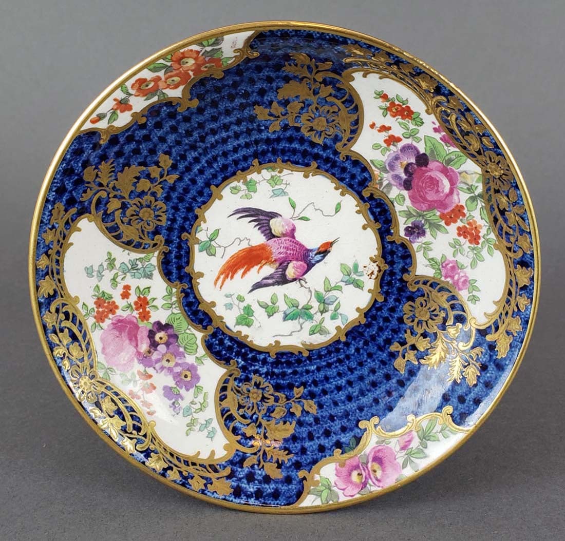 English Porcelain Cup and Saucer - 2