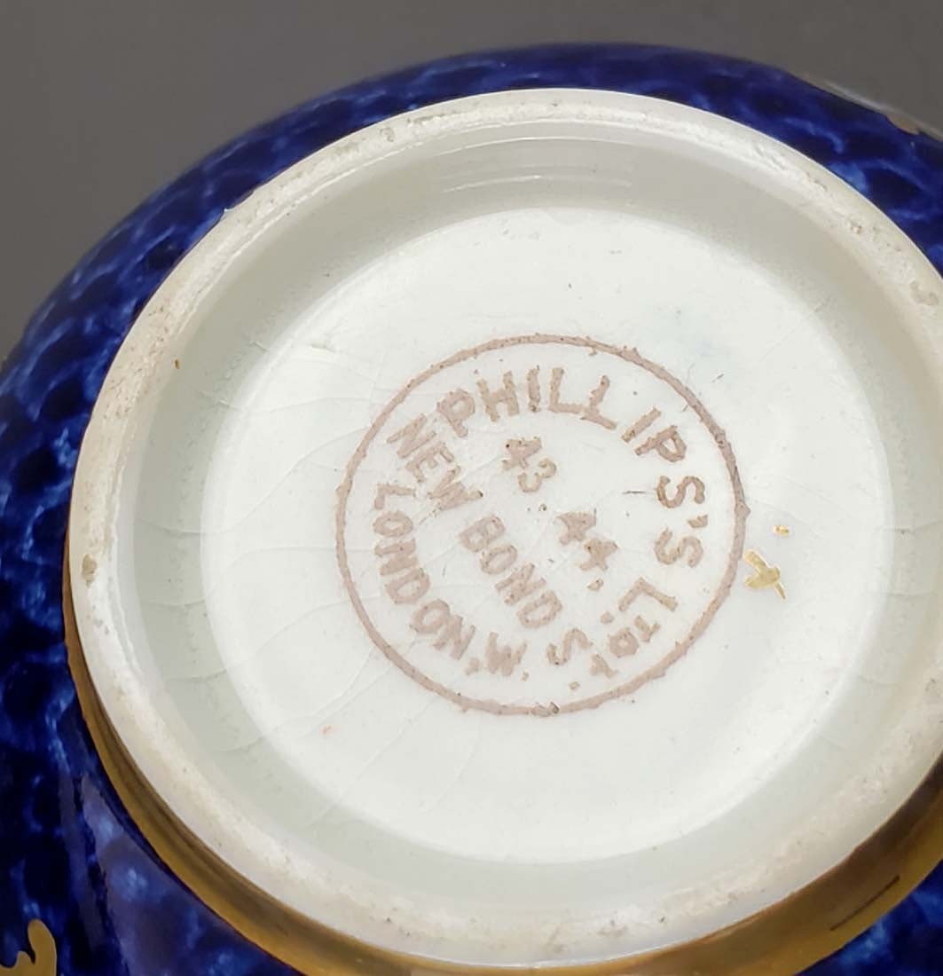 English Porcelain Cup and Saucer - 7