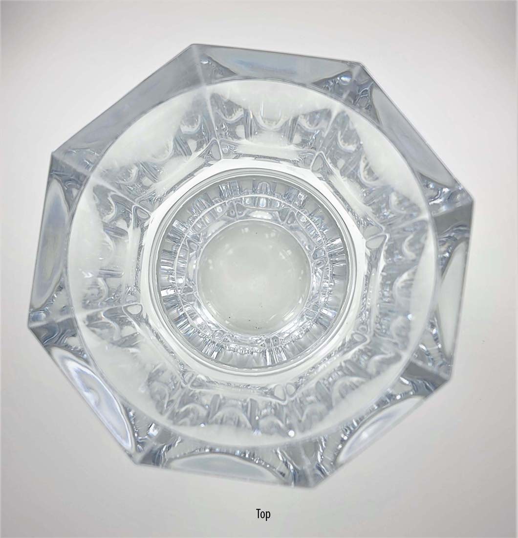 Baccarat Crystal Vase With Makers Mark - 4