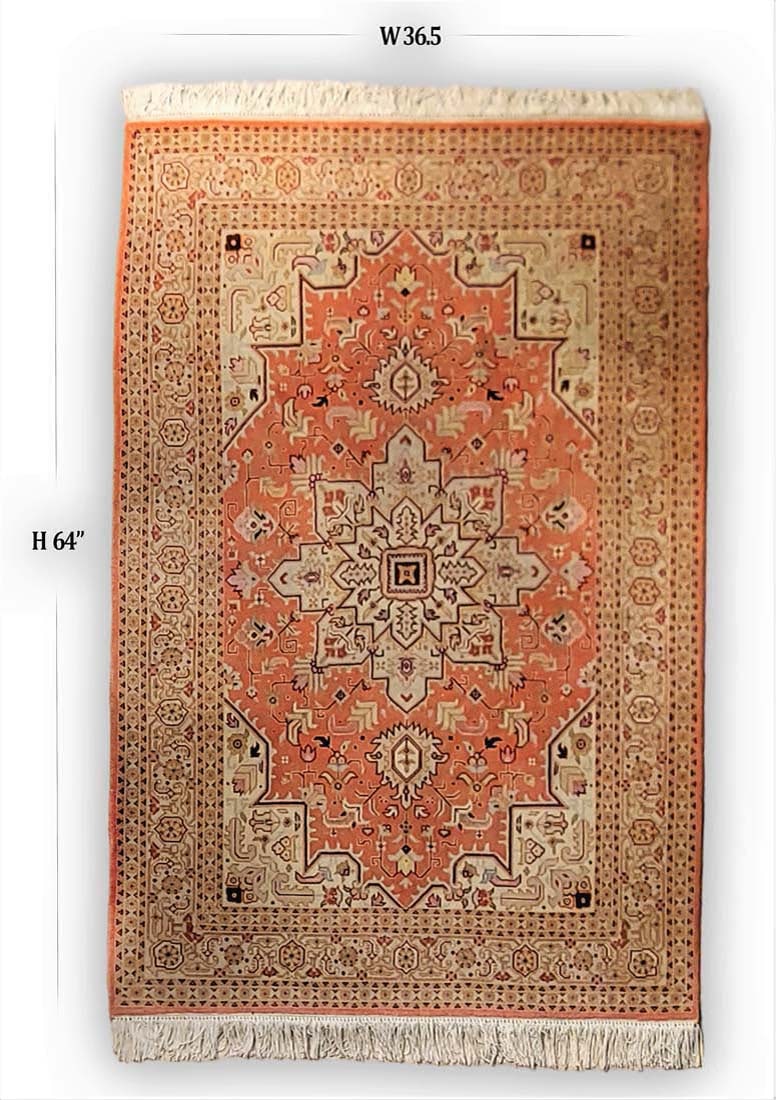 Persian Hand Knotted Wool Rug (1 of 5)